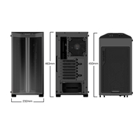be quiet! Pure Base 500 FX Case, Black, Mid Tower, 1 x USB 3.2 Gen 1 Type-A / 1 x USB 3.2 Gen 2 Type-C, Tempered Glass Side Window Panels, 4 x Light Wings Addressable RGB PWM Fans Included, ARGB LED Lighting Front Mesh Panel