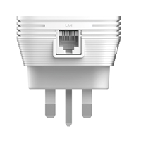 Simply connect the Powerline 600 Mini adapter to your existing Internet modem through an Ethernet port and you will immediately have an Internet connection available at any power socket. Then