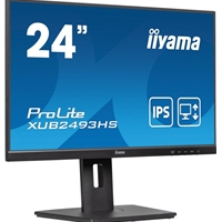 iiyama Prolite XU2493HS-B6 24 inch IPS Monitor, Full HD, 1ms, HDMI, DisplayPort, 100Hz, Speakers, Black, Internal PSU, VESA - Image 2