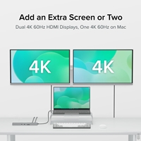 Plugable USBC-11IN1E 11 in 1 Portable USB-C Ethernet Docking Station - Image 2