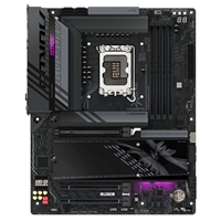 <b>Key Features</b><br/><br/>Supports Intel® Core™ Ultra processors (Series 2)<br/>Digital twin 16+1+2 phases VRM solution<br/>D5 Bionic Corsa for Infinite Memory Performance<br/>AORUS AI SNATCH : Auto-Overclocking Software by AI models<br/>AI Perfdrive : Provides optimal and customized BIOS preset profile for users<br/>Premium Compatibility : 4*DDR5 with XMP Memory Module Support<br/>WIFI EZ-Plug : Quick and easy design for Wi-Fi antenna installation<br/>EZ-Latch Plus : PCIe and M.2 slots with Quick Release & Screwless Design<br/>EZ-Latch Click : M.2 heatsinks with screwless design<br/>Sensor Panel Link : Onboard video port for hassle-free in-chassis panel setup<br/>Friendly UI : Multi-Theme