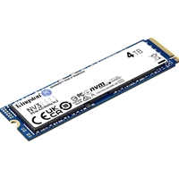 Kingston’s NV3 PCIe 4.0 NVMe SSD is a next-gen storage solution powered by a Gen 4x4 NVMe controller