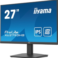 iiyama Prolite XU2793HS-B7 27 inch Frameless IPS Monitor, Full HD, 1ms, HDMI, DisplayPort, 100Hz, Speakers, Black, Internal PSU, VESA - Image 2