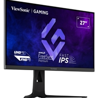 Viewsonic XG275D1-4K 27 Inch Dual Mode 4K IPS Gaming Monitor, 0.5ms, 160Hz, HDMI, DisplayPort, Freesync, Height Adjustable, Swivel, Speakers, VESA