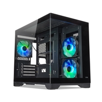 The <b>TecWare VXN Evo mATX Dual TG Case</b> delivers bold aesthetics and high airflow in a modern dual-chamber design. Featuring dual tempered glass panels