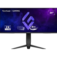 Viewsonic VX3480-2K-PRO 34 Inch 165Hz UWQHD Gaming Monitor, 3440x1440, 1ms, Display Port, 2xHDMI, Height Adjust, Swivel, VESA