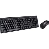 Target KBMS-001 Wired USB Keyboard & Mouse Combo, Spill-Resistant Full-Size Keyboard with Multimedia Keys + 800 DPI Optical Mouse, Plug-and-Play
