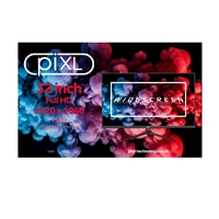 piXL CM32F11 32 Inch Frameless Monitor, Widescreen IPS LCD Panel, Full HD 1920x1080, 4ms Response Time, 75Hz Refresh, Display Port / HDMI, 16.7 Million Colour Support, VESA Wall Mount, Black Finish, 3 Year Warranty
