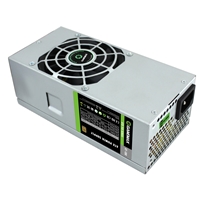 The GameMax GT-300W is a compact 300W TFX power supply designed for small form factor desktops and slim PC builds. It delivers dependable performance with 80 Plus Bronze efficiency for reduced energy consumption and stable power output. The PSU includes active PFC for improved voltage stability and built-in protection features including OPP