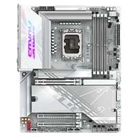 <b>Z890 AORUS PRO ICE</b><br/><br/><b>KEY FEATURES:</b><br/>Supports Intel® Core™ Ultra processors (Series 2)<br/>Digital twin 16+1+2 phases VRM solution<br/>D5 Bionic Corsa for Infinite Memory Performance<br/>AORUS AI SNATCH : Auto-Overclocking Software by AI models<br/>AI Perfdrive : Provides optimal and customized BIOS preset profile for users<br/>Premium Compatibility : 4*DDR5 with XMP Memory Module Support<br/>DDR Wind Blade : Enhanced Active Cooling for Memory Modules<br/>WIFI EZ-Plug : Quick and easy design for Wi-Fi antenna installation<br/>EZ-Latch Plus : PCIe and M.2 slots with Quick Release & Screwless Design<br/>EZ-Latch Click : M.2 heatsinks with screwless design<br/>Sensor Panel Link : Onboard video port for hassle-free in-chassis panel setup<br/>Friendly UI : Multi-Theme