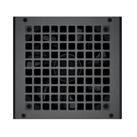 <b>PF600</b><br/>80 PLUS Standard Power Supply<br/><br/>The DeepCool PF Series Power Supply Unit offers safe and stable power performance with reliable 80 PLUS Standard efficiency and affordable pricing.<br/><br/><b>TO HIGHER STANDARDS</b><br/>Certified for 80 PLUS 230V EU Standard efficiency that ensures 85% efficiency under typical loading of 50%. Better efficiency translates into lower energy waste and lower temperatures for more cost savings.<br/> <br/><b>SILENT HYDRAULIC BEARING FAN</b><br/>Optimally balanced for low-noise performance