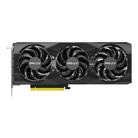 <b>PNY GeForce RTX 5070 OC Triple Fan Graphics Card</b><br/><br/><b>Specifications</b><br/><br/><b>Architecture</b><br/>Blackwell<br/><br/><b>CUDA Cores</b><br/>6144<br/><br/><b>Clock Speed</b><br/>2160 MHz<br/><br/><b>Boost Speed</b><br/>2510 MHz<br/><br/><b>Memory Speed (Gbps)</b><br/>28<br/><br/><b>Memory Size</b><br/>12GB GDDR7<br/><br/><b>Memory Interface</b><br/>192-bit<br/><br/><b>Memory Bandwidth (GB/sec)</b><br/>Up to 672<br/><br/><b>TDP</b><br/>250 W<br/><br/><b>NVLink</b><br/>Not Supported<br/><br/><b>Outputs</b><br/>DisplayPort 2.1b (x3)