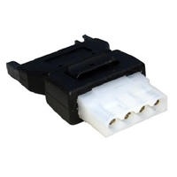 <b>Key Features</b><br/>4 Pin molex to SATA 15 pin power adaptor for converting a spare molex connector to SATA power.<br/><br/><b>Specification</b><br/>4 Pin female molex<br/>15 pin male SATA power<br/>Gold flashed contacts<br/>