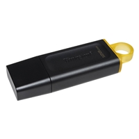 <b>Kingston DataTraveler Exodia 128GB USB 3.2 Blk/Yellow USB Flash Drive</b><br/><br/>Kingston’s DataTraveler Exodia features USB 3.2 Gen 1 performance for easy access to laptops