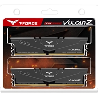 <b>Team T-Force Vulcan Z 64GB Silver Heatsink (2 x 32GB) DDR4 3200MHz DIMM System Memory</b><br/><br/><b>Reinforced structure and enhanced heat dissipation</b><br/>Designed for complete protection and enhanced heat dissipation