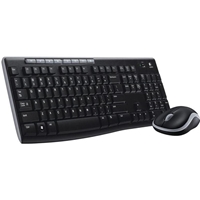<b>MK270 WIRELESS KEYBOARD AND MOUSE COMBO</b><br/><br/><b>FAVOURITE WIRELESS COMBO</b><br/>MK270 Wireless Combo brings together the convenience and comfort of a full-sized keyboard with a sculpted
