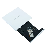 <b>Device Type</b><br/>External DVD-RW<br/><br/><b>Enclosure Type</b><br/>External<br/><br/><b>Colour</b><br/>White<br/><br/><b>Interface</b><br/>USB 2.0<br/><br/><b>Dimensions</b><br/>Width: 144mm<br/>Depth: 135.5mm<br/>Height: 14mm<br/><br/><b>Type</b><br/>External Optical<br/><br/><b>Read Speed</b><br/>CD: 24x<br/>DVD: 8x<br/><br/><b>Write Speed</b><br/>CD-R: 24x<br/>CD-RW: 24x<br/>DVD-R: 8x<br/>DVD-RW: 6x<br/>DVD+RW: 8x<br/><br/><b>Supported Media Types</b><br/>CD-R