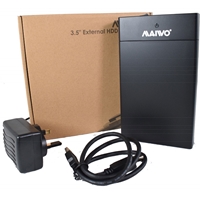 Maivo 3.5" SATA USB 3.0 External HDD Enclosure<br/><ul><br/><b>Key features</b><br/>Easy Screwless installation (To ensure the differing Harddrive thicknesses are secured please apply the sponge pad provided to the lid)<br/>3.5" external HDD enclosure USB3.0 to SATA<br/>Supported Windows Me and above
