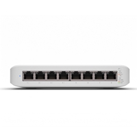 Fully managed Layer 2 switch with (8) Gigabit Ethernet ports in a compact form factor.<br/><br/>The USW-Lite-8-PoE is a fully managed Layer 2 switch with eight Gigabit Ethernet ports for your RJ45 Ethernet devices. Four ports also offer auto-sensing 802.3at PoE+ that provide up to a total PoE wattage of 52W for UniFi Access Points or other PoE devices. <br/><br/>Managed and configured by the UniFi Network application with UniFi mobile app support