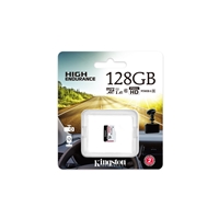 <b>Kingston SDCE/128GB High Endurance micro SD Flash Memory Card