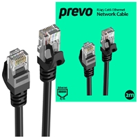 The prevo RJ45 Cat6 Ethernet Network Cables provide a reliable and consistent hard-wired connection to your network devices at home or the workplace. Built to last