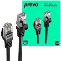 The prevo RJ45 Cat6 Ethernet Network Cables provide a reliable and consistent hard-wired connection to your network devices at home or the workplace. Built to last