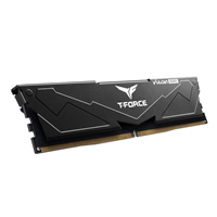 <b>TEAMGROUP T-Force Vulcan DDR5 32GB (2x16GB) 5600MHz (PC5-44800) CL32 Desktop Memory Module Ram</b><br/><br/>The VULCAN DDR5 is molded from a single block of aluminum alloy through stamping and the top structure is fixed with a snap fastener. TEAMGROUP uses a professional-grade thermal conducting silicon to reinforce adhesion between thecooling fin and memory. In addition
