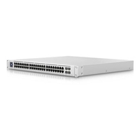 <b>Ubiquiti USW-Enterprise-48-PoE UniFi Layer PoE+ 48 Port Gigabit Switch</b><br/><br/>The Ubiquiti USW-Enterprise-48-PoE UniFi 48-Port Layer 3 Managed Rackmount 2.5-Gigabit PoE+ Switch is a configurable Layer 3 switch with auto-sensing 802.3at PoE+ that is designed to build and expand your network. It offers forty-eight (48) 2.5GbE RJ45 Ethernet ports
