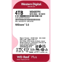 <b>WD Red Plus Internal NAS HDD 3.5 Inch</b><br/>WD Red Plus internal HDDs are designed to handle workloads for power users and small to medium business NAS environments. WD Red Plus drives deliver the speed and capacity required to store