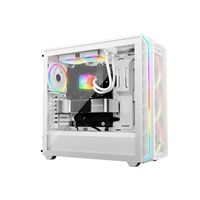 The be quiet! Light Loop 240mm White is an impressively high-performing all-in-one water cooling unit designed for users with overclocked systems. It combines exceptional cooling performance with vibrant ARGB lighting