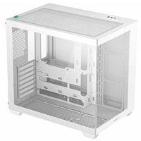 <b>CG530 WH THE ULTIMATE “SHOW” CASE</b><br/><br/><b>A BREATH OF FRESH AIR</b> Experience the ultimate showcase build with its pillarless design. Featuring a seamless