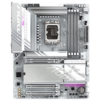 <b>Key Features</b><br/>Supports Intel® Core™ Ultra processors (Series 2)<br/>Digital twin 14+1+2 phases VRM solution<br/>Dual Channel DDR5 : 4*DIMMs with XMP Memory Module Support<br/>D5 Bionic Corsa for Infinite Memory Performance<br/>AI Perfdrive : Provides optimal and customized BIOS preset profile for users<br/>WIFI EZ-Plug : Quick and easy design for Wi-Fi antenna installation<br/>EZ-Latch Plus : PCIe and M.2 slots with Quick Release & Screwless Design<br/>EZ-Latch Click : M.2 heatsinks with screwless design<br/>Sensor Panel Link : Onboard video port for hassle-free in-chassis panel setup<br/>Friendly UI : Multi-Theme