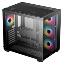 Experience the ultimate showcase build with the <b>DeepCool CG530 4F Mid-Tower Case</b>. Featuring a seamless