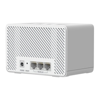 <b> Mercusys BE3600 Halo H25BE Whole Home Mesh Wi-Fi 7 System</b><br/><br/><b>Blazing-Fast 3.6 Gbps Dual-Band Speeds</b> <br/>Enables your devices to run at full speed. Enjoy fluent 4K/8K streaming