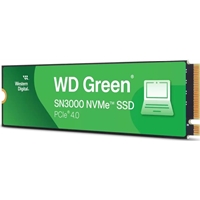 <b>WD Green SN3000 NVMe SSD - 1TB</b><br/><br/><b>Features</b><br/>Highlights<br/>PCIe Gen 4.0 x4 Interface.<br/>Performance up to 5