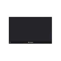 <b>Verbatim Ultra HD 4K Portable Touchscreen Monitor</b><br/><br/><B>Product Details</b><br/><br/>Portable monitor with Ultra HD 4K resolution of 3840 x 2160 and 16.7M colours<br/><br/>Supports capacitive 10-point multi-touch with G+G technology; simply connect the monitor to your device using a USB-C cable<br/><br/>IPS Panel incl. full viewing angle of 178° and 16:9 screen ratio<br/><br/>High quality black aluminium housing with neoprene sleeve<br/><br/>2 x USB-C 3.1 inputs supporting DisplayPort Alt Mode