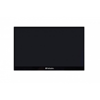 <b>Verbatim Full HD Portable Touchscreen Monitor 17.3"</b><br/><br/><b>Product Details</b><br/><br/>Portable monitor with Full HD resolution of 1920 x 1080 and 16.7M colours<br/><br/>Supports capacitive 10-point multi-touch with G+G technology; simply connect the monitor to your device using a USB-C cable<br/><br/>IPS Panel incl. full viewing angle of 178 and 16:9 screen ratio<br/><br/>Solid and durable aluminium housing<br/><br/>HDR technology improves picture quality creating a fantastic viewing experience<br/><br/>Great compatibility for work/traveling/gaming: Connect the portable monitor to your PC/Mac/Tablet/Phones/Consoles with USB-C or HDMI<br/><br/>One Cable Solution: Plug and play setup of compatible devices via USB-C connection<br/><br/>Ultra slim and light weight design with integrated speaker<br/><br/>Audio jack to connect headphones or speaker<br/><br/>Neoprene protective sleeve included<br/><br/><B>Touchscreen Control</b><br/>The Verbatim Portable Touchscreen Monitor gives you an extra dimension for your work and play. You can use it as a second screen for your laptop when you are travelling or giving one-on-one presentations