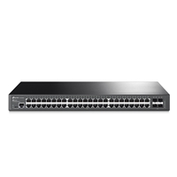 <b>Convenient Gigabit Switch for a Complete Omada Network</b><br/>JetStream 48-Port Gigabit L2 Managed Switch with 4 SFP <br/><br/><b>Reliable Gigabit Connections</b><br/>48x Gigabit RJ45 Ports and<br/>4x Gigabit SFP Ports<br/> <br/><b>Centralized Cloud Management</b><br/>SDN Solutions Integration for a Highly Efficient Network<br/> <br/><b>Advanced L2+ Features</b><br/>L2/L3/L4 QoS