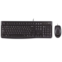 <b>MK120 CORDED KEYBOARD AND MOUSE COMBO</b><br/><br/><b>RELIABLE SIMPLICITY</b><br/>Getting things done should be simple. That’s what makes this full-sized keyboard the right fit. It’s a reliable and durable partner equipped with a number pad with an easy-to-use design that works right out of the box. Just plug in this corded keyboard via USB and go.<br/><br/><b>FULL-SIZED KEYBOARD</b><br/>This full-size keyboard with integrated number pad makes data entry