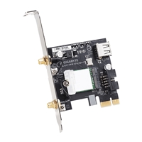 Intel Wireless-AC 9260 included<br/>IEEE 802.11ac standards compliant<br/>Antenna supports WLAN 2Tx2R transmission<br/>High speed wireless connection up to 1733 Mbps<br/>BLUETOOTH 5<br/><br/><B>Smashes the GbE Barrier</B><br/>2x2 802.11ac Dual Band WIFI + BLUETOOTH 5 card GC-WB1733D-I is an exclusive PCIe expansion card that offers support for the latest 2x2 802.11ac 160MHz Dual Band WIFI and BLUETOOTH 5 connectivity. <br/><br/><B>Bluetooth Function</B><br/>BLUETOOTH 5<br/><br/><B>WiFi Function</B><br/>Wireless:  a/b/g/n/ac with wave 2 features