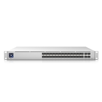 <B>Layer 3 switch with (28) 10G SFP+ ports and (4) 25G SFP28 ports.</B><br/><br/>The Switch Pro Aggregation is a fully managed