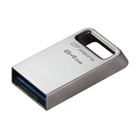 <b>Kingston DTMC3G2/64GB 64GB DataTraveler Micro USB Flash Drive