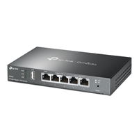 <b>Omada Gigabit VPN Router</b><br/><br/><b>Key Features</b><br/>ntegrated into Omada SDN: Centralized Cloud Management and Intelligent Monitoring.<br/>Centralized Management: Cloud access and Omada app for convenience and easy management.<br/>Five Gigabit Ports: High-speed wired connectivity.<br/>Up to 3 WAN Ethernet Ports: 1 gigabit WAN port and 2 gigabit WAN/LAN ports with load balance raise the utilization rate of multi-line broadband.<br/>One USB WAN Port for Mobile Broadband: Mobile broadband via 4G/3G modem is supported for WAN backup by connecting to the USB port.<br/>Highly Secure VPN: Supports up to 20 x LAN-to-LAN IPsec