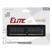 <b>Team ELITE 16GB No Heatsink (1 x 16GB) DDR4 3200MHz DIMM System Memory Bulk</b><br/><br/><b>QVL approved by motherboard manufacturers</b><br/>Multiple compatibility verifications with mainstream DDR4 motherboards to make sure its stability with all motherboards on the QVL(Qualified Vendor List). Therefore