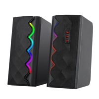 <b>Rich Sound with Heavy Bass</b><br/>The Marvo SG269 USB Powered speaker delivers powerful ear catching sound that resonates loud and clear whether you're watching a move