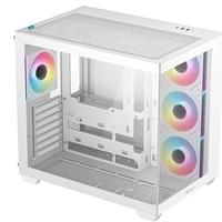 Experience the ultimate showcase build with the <b>DeepCool CG530 4F Mid-Tower Case</b>. Featuring a seamless