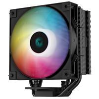 <b>The DeepCool AG400 Black ARGB V2 CPU Cooler</b> is a high-performance single tower cooler designed to provide efficient cooling for your CPU. It features four direct touch heat pipes that rapidly draw heat away from the CPU
