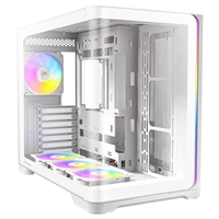 <b>C5 CURVE ARGB</b><br/><br/><b>Curved Glass Panels</b><br/>Sleek curved tempered glass panels provide a seamless