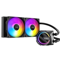 <b>Antec  Skeleton 240 ARGB </b><br/><br/><b> Specifications</b><br/><br/><b>Fan</b><br/>Dimensions120 x 120 x 25 mm<br/>TypePWM ARGB LED Fan<br/>Speed800±200- 2000±10% RPM<br/>Airflow72.29 CFM  (max.)<br/>Noise32 dB(A)<br/>Air pressure3.28 mmH2O  (max.)<br/>Lifespan50