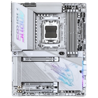 <b>X870E AORUS PRO X3D ICE</b><br/><br/><b>Key Features</b><br/>X3D Turbo Mode 2.0 : Incredible X3D performance unleashed by AI<br/>DDR5 OC up to 9000MT/s<br/>DriverBIOS : Wi-Fi Driver Pre-install